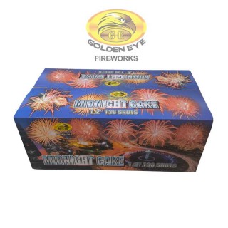  Kembang Api Cakes Midnight 1,2 inch 138 Shots - GE.12138A